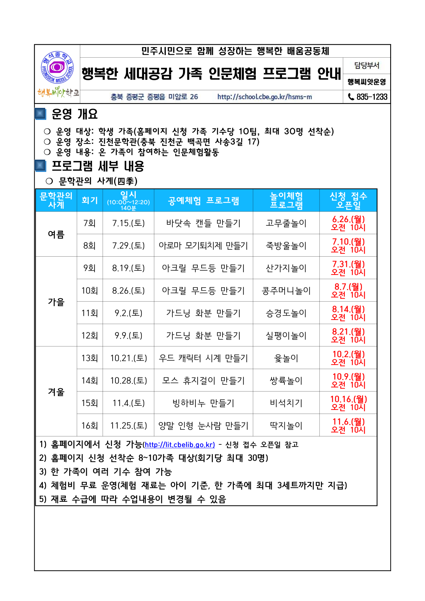 2023. 행복한 세대공감 가족 인문체험 프로그램 안내_1